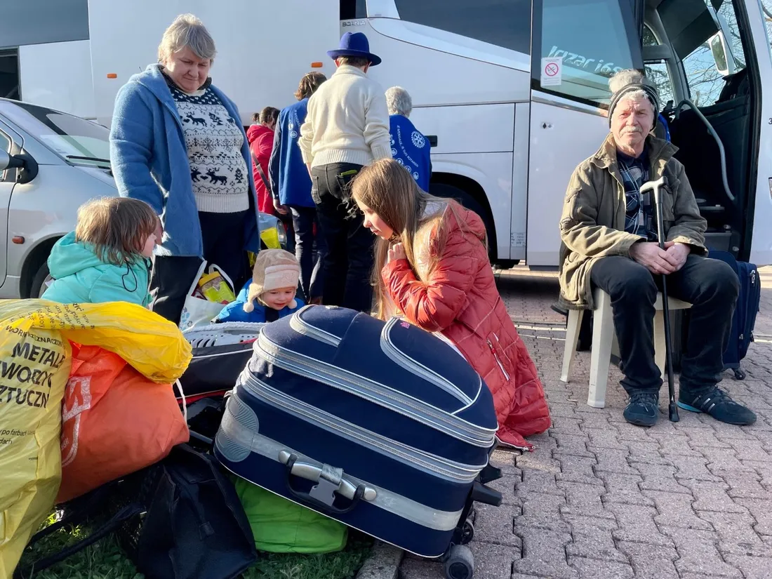 Les premiers réfugiés ukrainiens sont arrivés en Sarthe